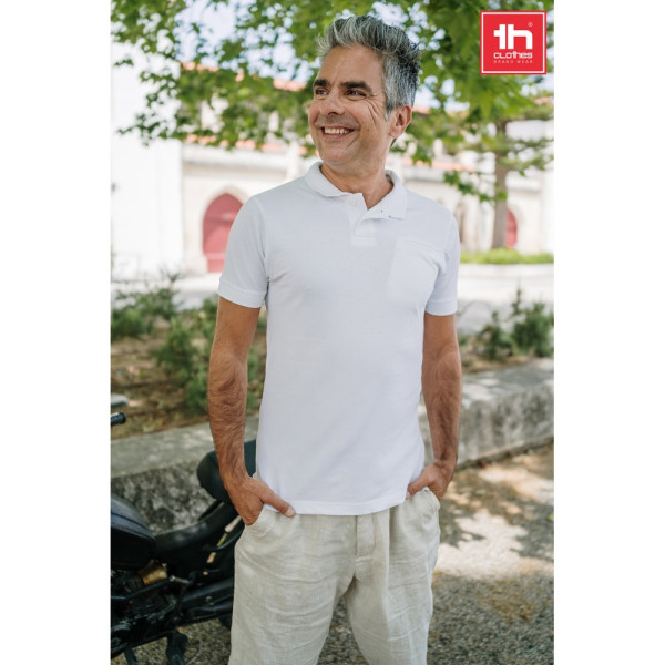 THC DHAKA WH. Herren Poloshirt