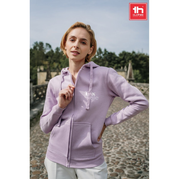 THC AMSTERDAM WOMEN. Sweatshirt für Frauen aus Baumwolle und Polyester