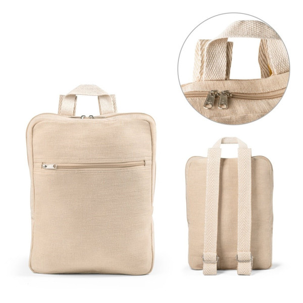 MARBELLA. Juco-Rucksack (275 g/m²)